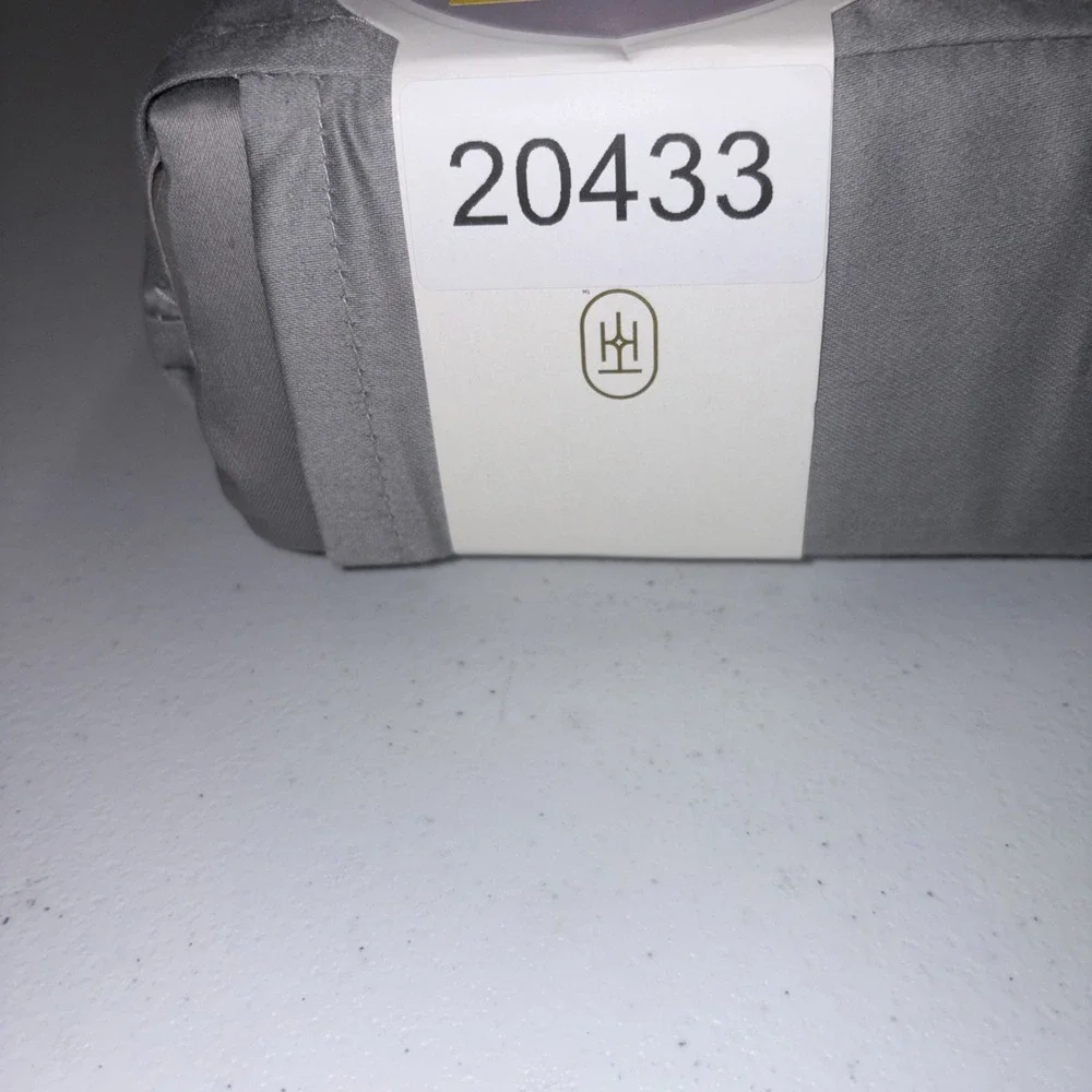 Full 400 Thread Count Performance Flat Sheet Classic Gray - Threshold: Cotton
